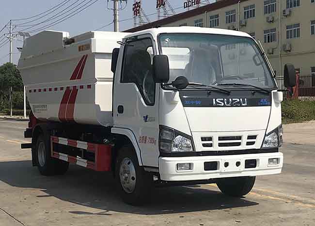 帝王環衛牌HDW5071ZZZQL6型自裝卸式垃圾車