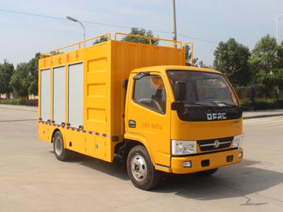 東風輕卡藍牌污水處理車干濕分離吸污凈化車