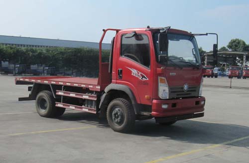 王牌國五藍牌平板運輸車CDW5040TPBHA1R5型挖掘機運輸車
