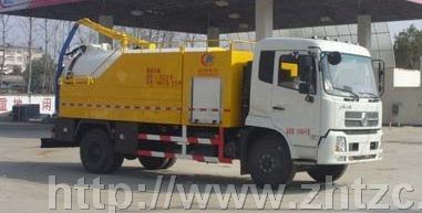 東風天錦清洗吸污車副發水箱邊掛